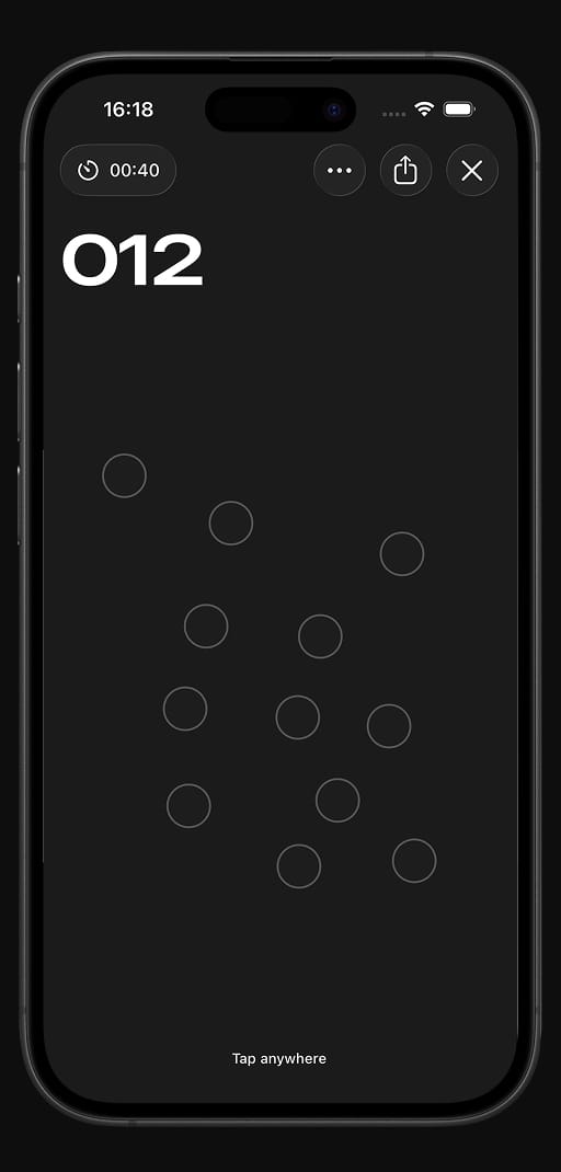 Klicker App Home Screen